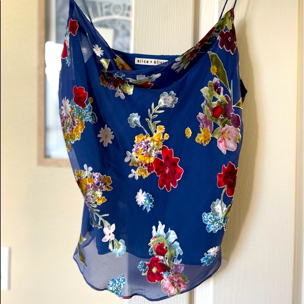Alice + Olivia floral tank
